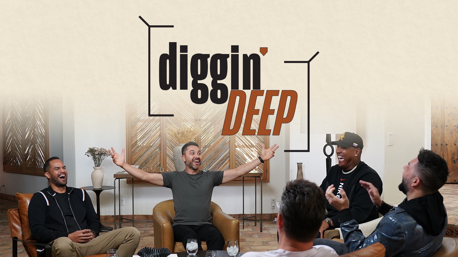 Diggin' Deep — the crew laughing on set